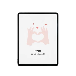 3. Zaključek donacije